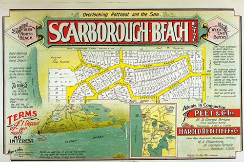 Scarborough Beach Advertisement 1960s