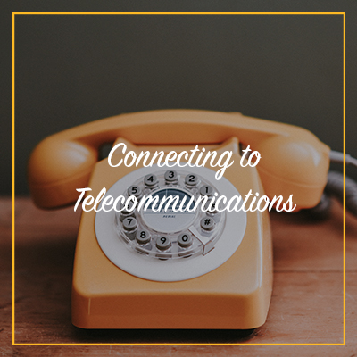 connecting to telecommunications