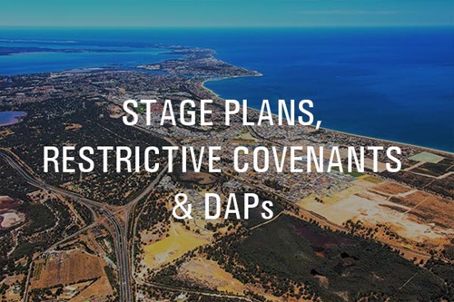 Lakelands Estate Stage Plans Restrictive Covenants and DAPs